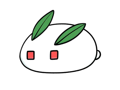雪うさぎ