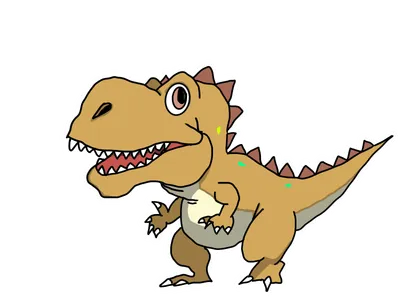ティラノサウルス（茶色）