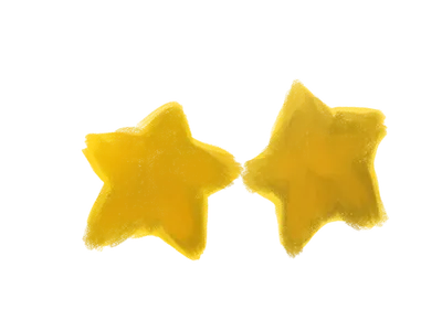 星形クッキー（黄色）