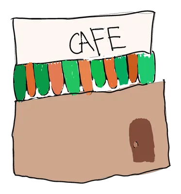 カフェ