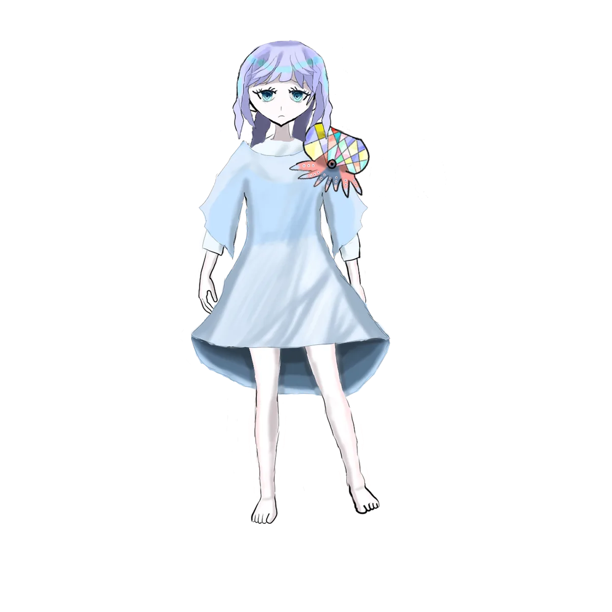 不可思議なタコと女の子