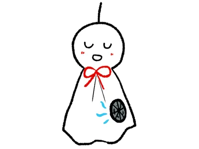 熱中症対策坊主うちわ