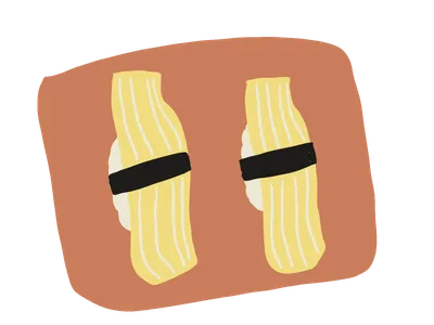 卵焼き寿司（2貫）