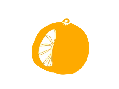 オレンジ