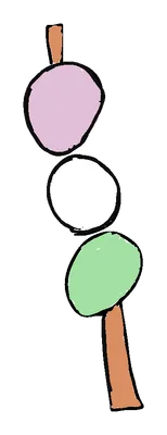 三色だんご