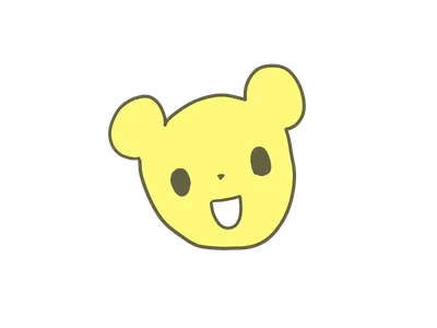 わらうくま