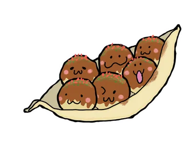 バナナボートのタコ焼き