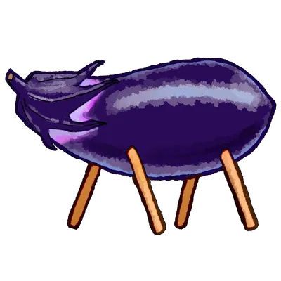 ナスの牛