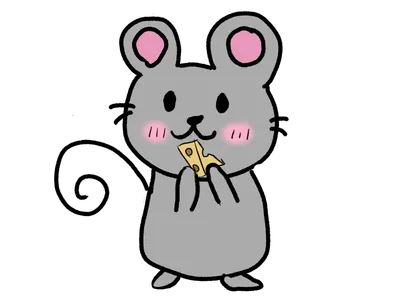 チーズを食べるネズミ