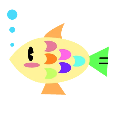 魚（カラフル）