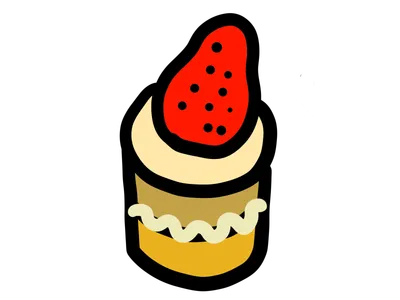 イチゴケーキ