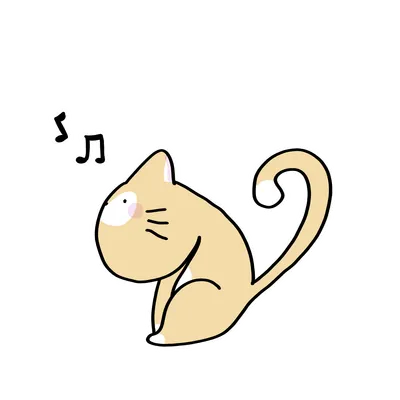 音楽の猫