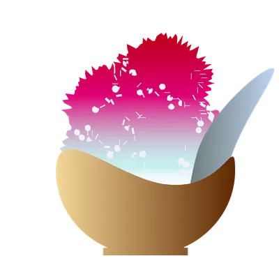 かき氷（ピンク）