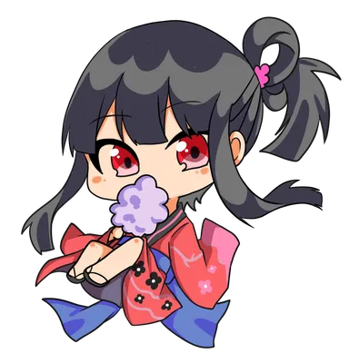 綿あめを食べる女の子