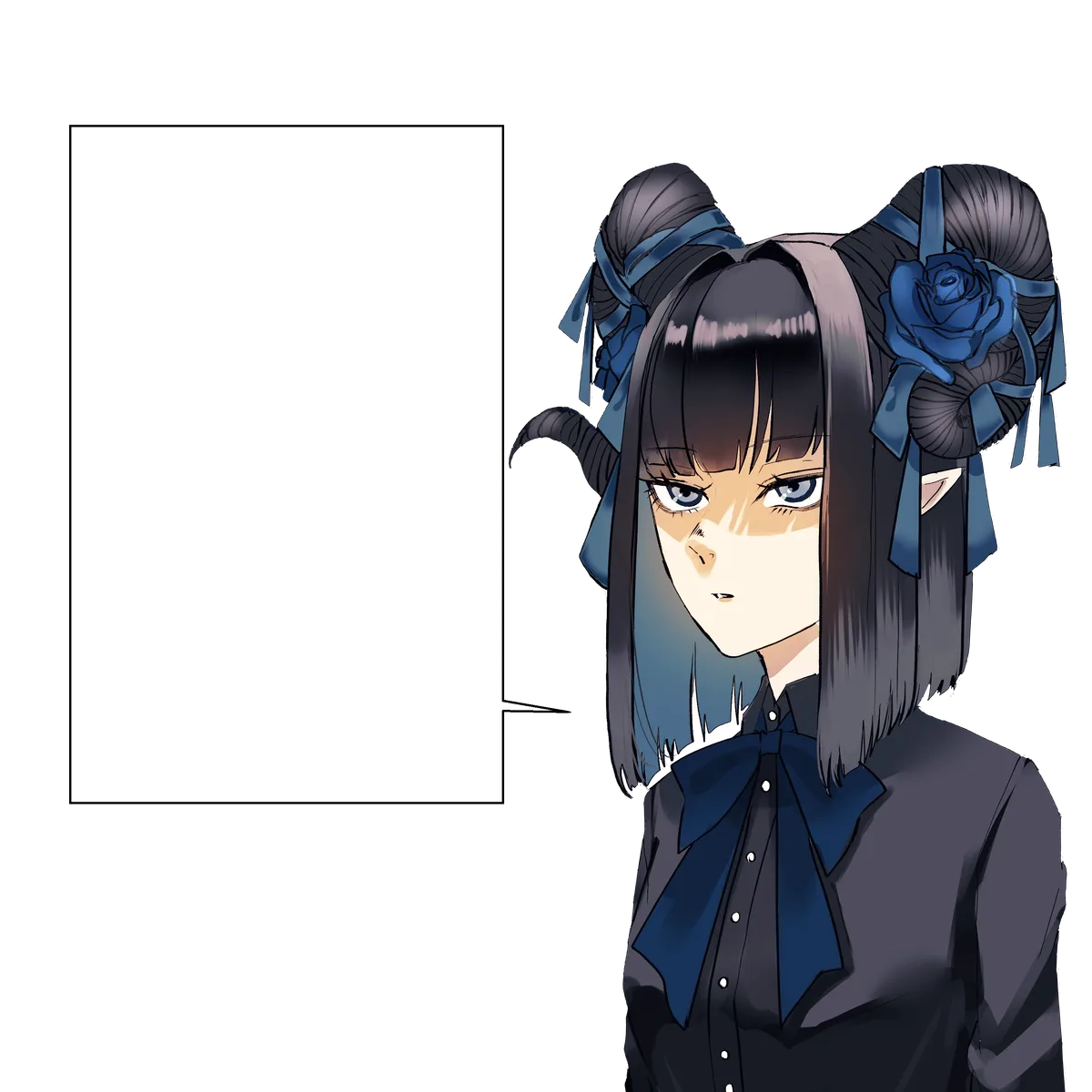 ダウナー魔王娘のフキダシ