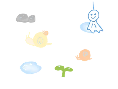 梅雨のキャラクター集3