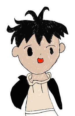 黒髪の男の子