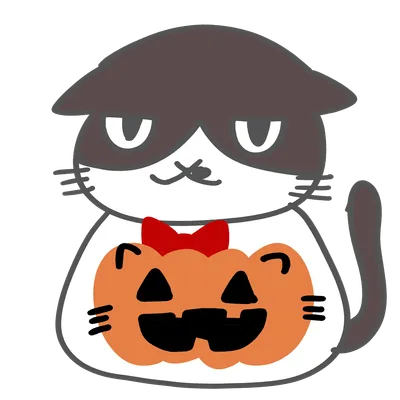 ハロウィン猫