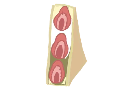 イチゴサンド