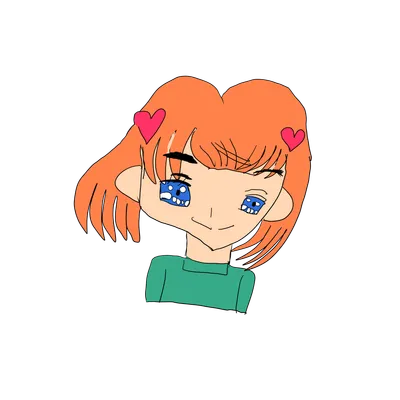 青い瞳の女の子