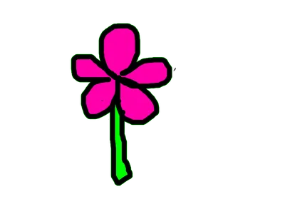 ピンクの花