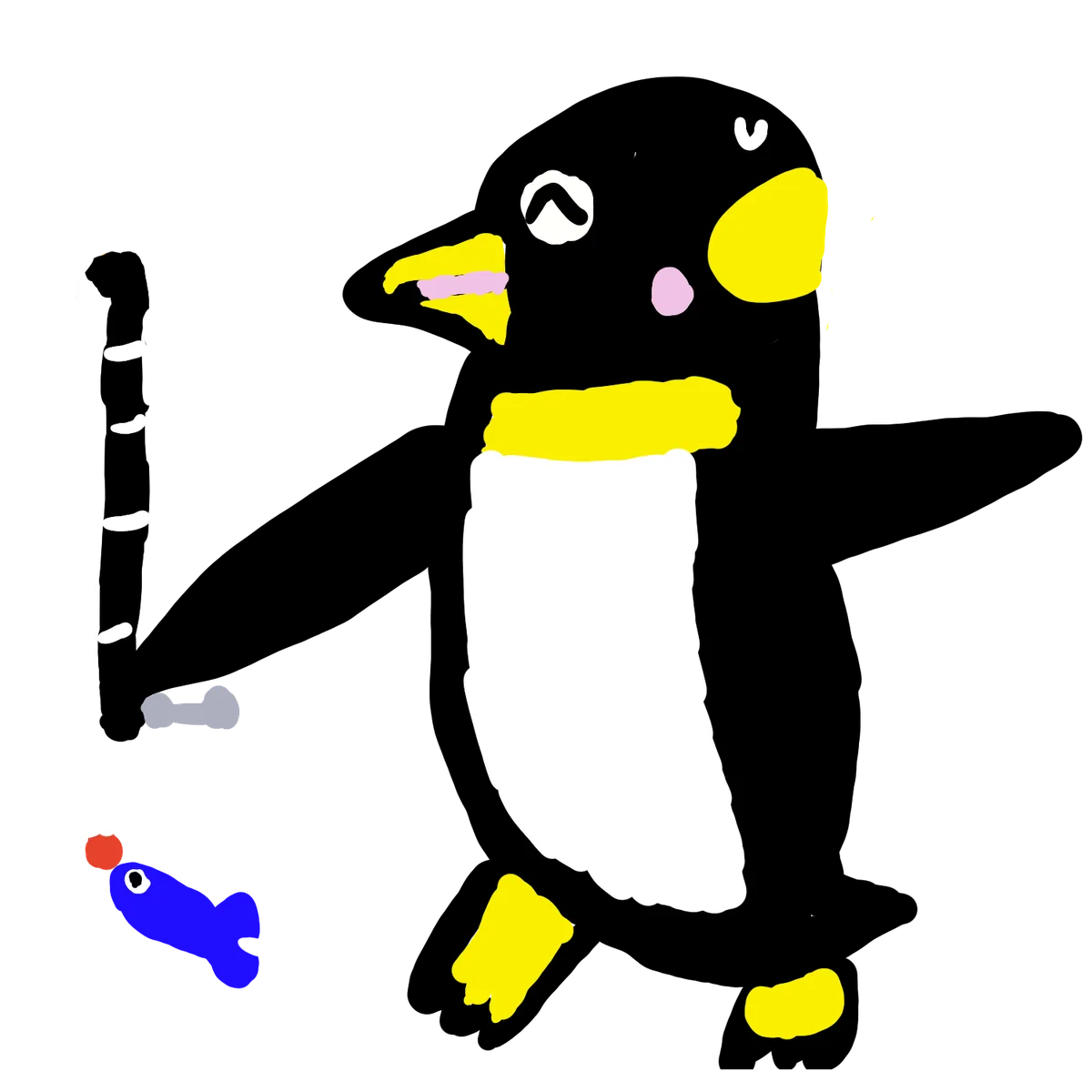 狙った魚が小さかった