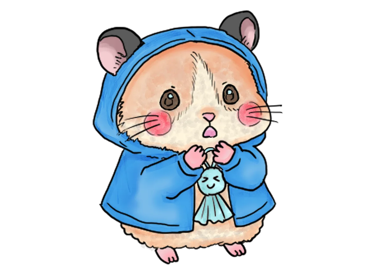 梅雨のハムスター（衣装）
