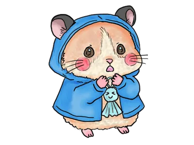 梅雨のハムスター（衣装）