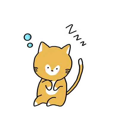 眠る猫