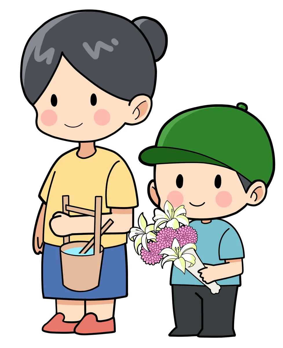 お墓参り