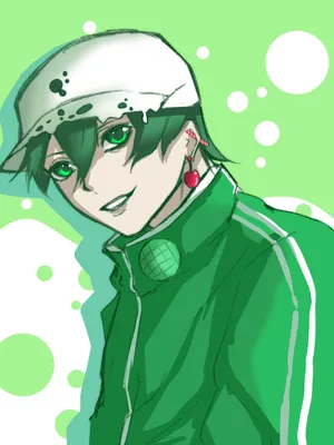 メロンソーダ色の子