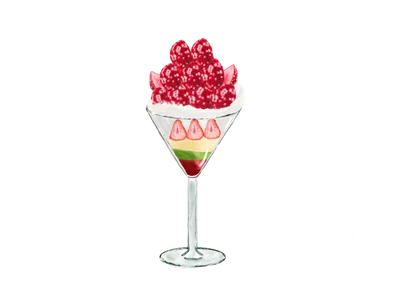 いちごパフェ