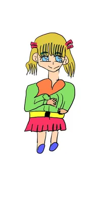 金髪の女の子