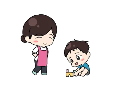 母と子